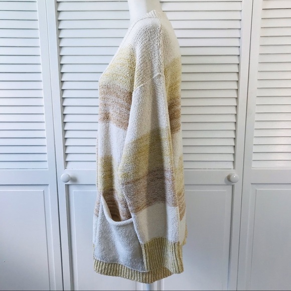 FREE PEOPLE Button Front V-Neck Knit Cardigan Size Small - Picture 5 of 9